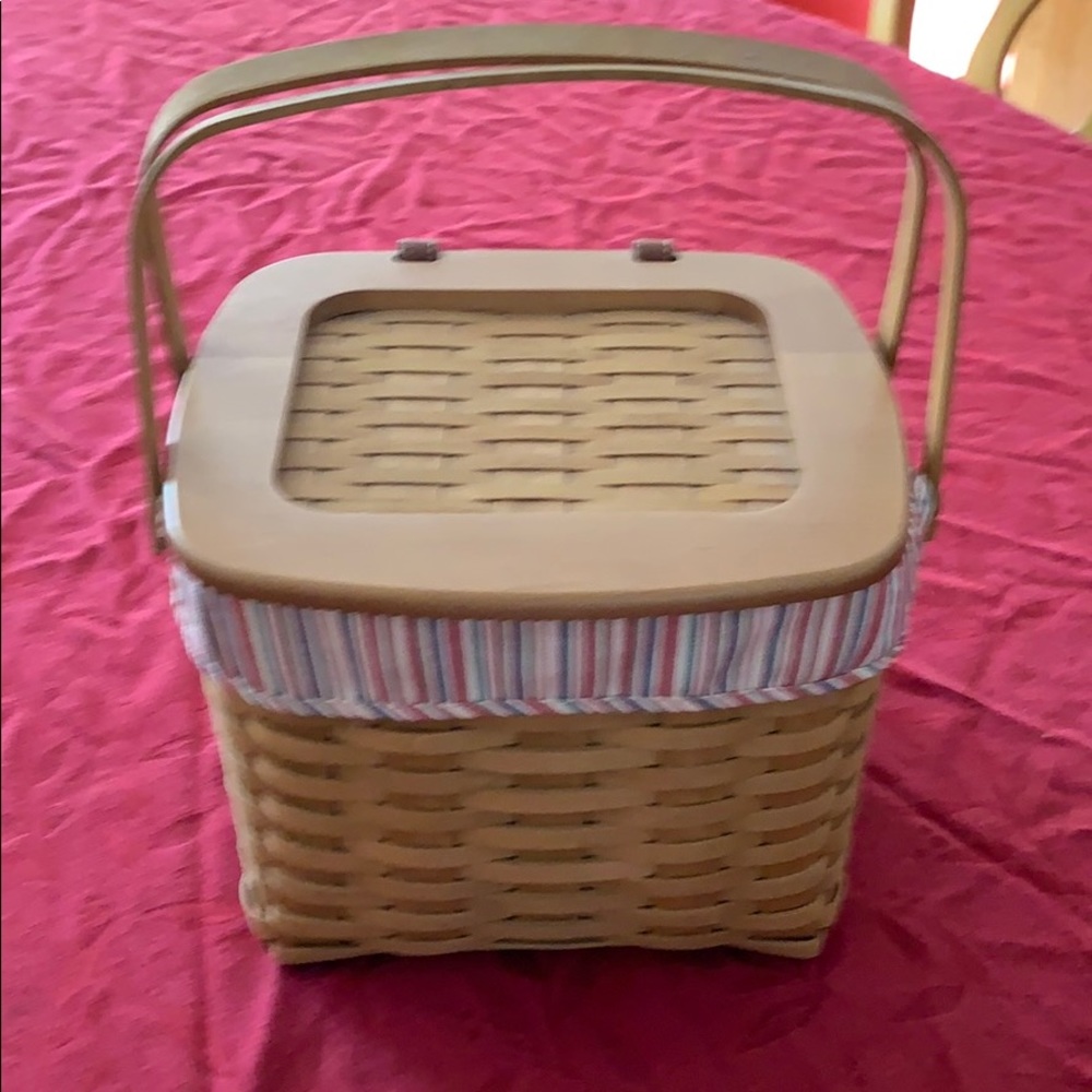Longaberger small picnic basket